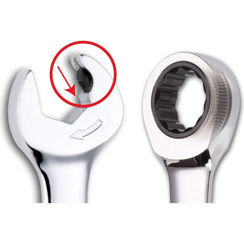 Sata KLUCZ PŁASKO-OCZKOWY  24mm Z PODW.GRZECHOTKĄ