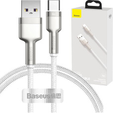 Baseus USB cable for USB-C Baseus Cafule, 66W, 1m (white)