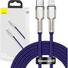 Baseus Cafule Series USB-C cable for Lightning, 20W, 2m (purple)