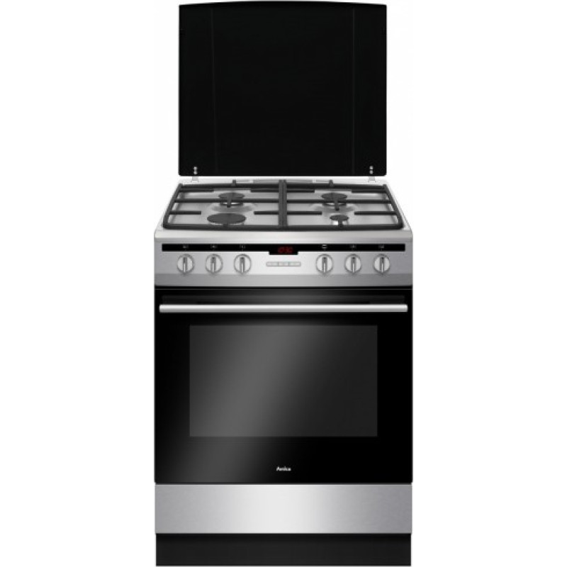 Amica 617GE3.33HZpTaDpAQXx Gas-electric cooker