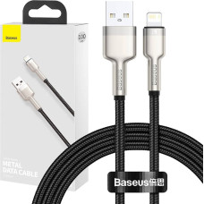 Baseus USB cable for Lightning Baseus Cafule, 2.4A, 1m (black)