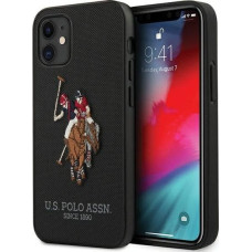 U.s. Polo Assn US Polo USHCP12SPUGFLBK iPhone 12 mini 5.4 black/black Polo Embroidery Collection