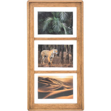 Atmosphera Ramka Atmosphera Multirama drewniana ELIOTT, 3 x 10 x 15 cm