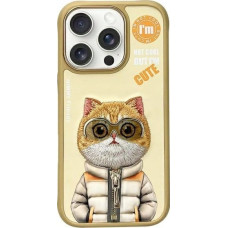 Prestigio Nimmy iPhone 16 Pro 6.3" case khaki Cool&Cute 2.0 Cat