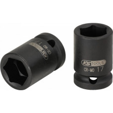 Ks Tools 1/2" 6-kanšu triecienmuciņa, īsa 30mm, KS Tools