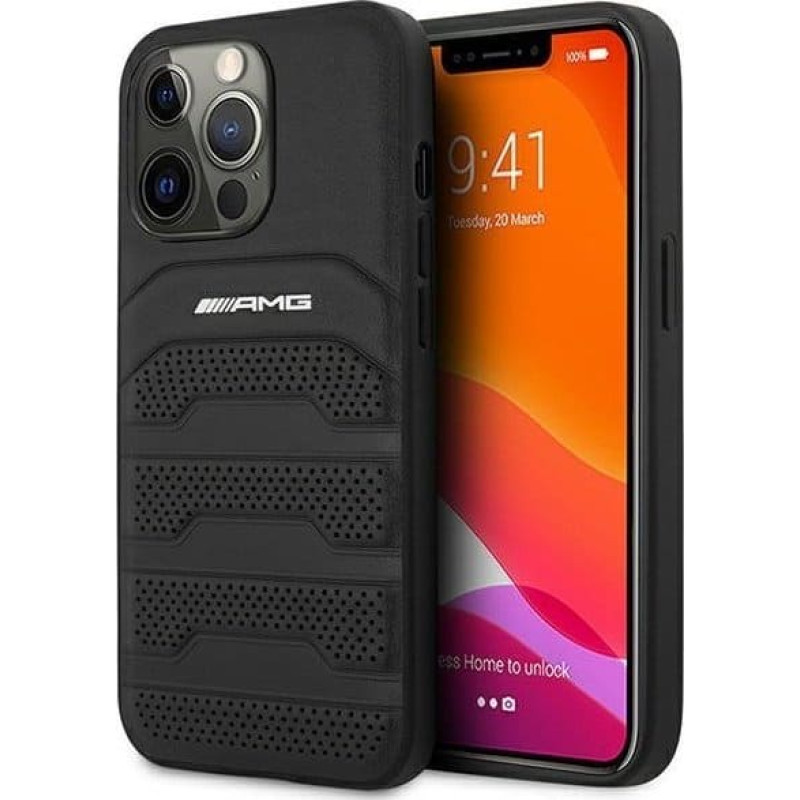 Mercedes-Benz ETUI AMG LINE LEATHER TO IPHONE 14 PRO universal