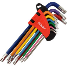 Silver TORX 9szt. T10-T50 /SILVER