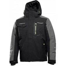 Hogert KURTKA OCIEPLANA Z KAPTUREM AMOS CZARNA L (52)