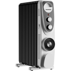 Elektriskais eļļas radiators 1000W/1300W/2500W HOH-MVT13WH-BK HEINNER