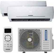 Gaisa kondicionieris MULTISPLIT 2 x 12000BTU, outdoor 18000BTU HACMS-HS181212WH++ HEINNER