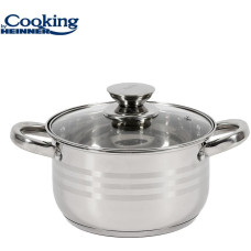 Katls nerūsējošā tērauda ar teflona pārklājumu 3.6L 20x12.5cm HR-JX-S20 HEINNER