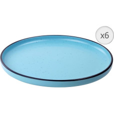 Keramikas šķīvju komplekts 6gab. 27cm ELECTRA HR-WDF-A276 HEINNER