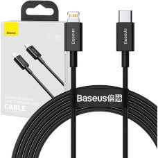 Baseus Superior Series Cable USB-C to iP, 20W, PD, 2m (black)