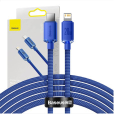 Baseus Crystal Shine cable USB-C to Lightning, 20W, PD, 2m (blue)