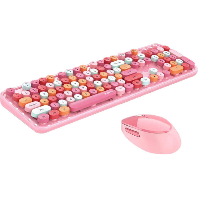 Mofii Wireless keyboard + mouse set MOFII Sweet 2.4G (pink)