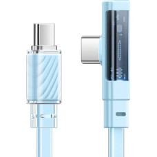 Mcdodo Cable USB-C to USB-C Mcdodo CA-3452 100W 90 Degree 1.2m (blue)