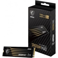 MSI SSD|MSI|SPATIUM M482|2TB|M.2|PCIe Gen4|NVMe|3D NAND|Write speed 6400 MBytes/sec|Read speed 7300 MBytes/sec|2.15mm|TBW 1200 TB|MTBF 1500000 hours|S78-440Q730-P83