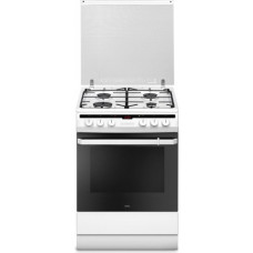 Amica 618GEH3.33HZpTaNW Gas-electric cooker