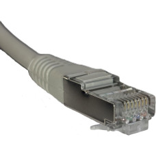 Netrack patchcord RJ45, cat. 6 FTP, 3m grey - BZPAT36F