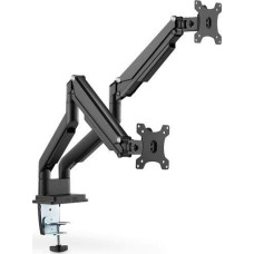 Digitus universal dual monitor holder, monitor holder (black)