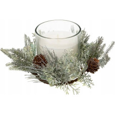 Atmosphera Świąteczny stroik ze świecą, 210 gr
