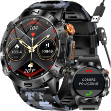 Gravity Smartwatch Gravity SMARTWATCH MĘSKI GRAVITY GT20-5 - AMOLED, DODATKOWY PASEK (sg024e) NoSize