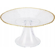 Home Styling Collection Patera na ciasto ze złotą obwódką DATURA, 15 cm