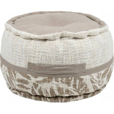 Beliani Bawełniana pufa HEMERA, Ø  40 cm