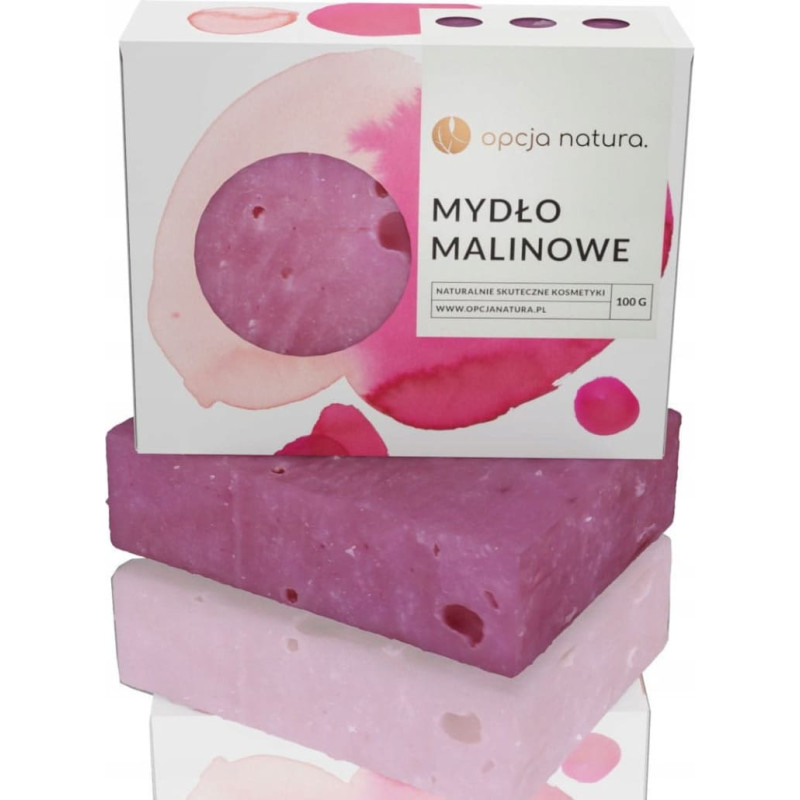 Joanna OPCJA NATURA_Mydło Malina smak i zapach lata 100g
