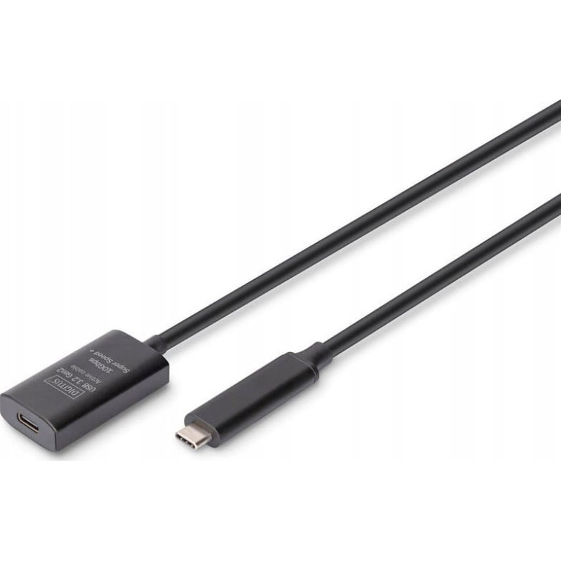 Digitus | Active USB 3.2 Gen2 10G extension cable | DA-73112 | USB-C to USB-C