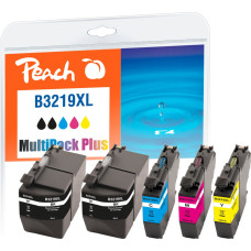 Peach Ink Saver Pack Plus PI500-232 compatible with Brother LC-3219XL