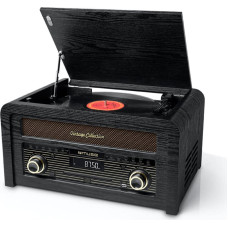 Muse | Turntable micro system | MT-115W | USB port | AUX in | CD player | FM radio | Wireless connection