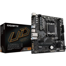 Gigabyte Mainboard|GIGABYTE|AMD A620|SAM5|Micro-ATX|Memory DDR5|Memory slots 2|1xPCI-Express 3.0 16x|1xPCI-Express 4.0 16x|1xM.2|1xHDMI|1xDisplayPort|4xUSB 2.0|2xUSB 3.2|1xPS/2|1xRJ45|3xAudio port|A620MH1.2