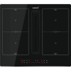 Cata | Hob with Hood | IAS 6024 | Induction | 59 cm | Number of burners/cooking zones 4 | Black | Slider