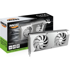 Inno3D GeForce RTX 5070 TWIN X2 OC white (white, DLSS 4, 3x DisplayPort, 1x HDMI 2.1)