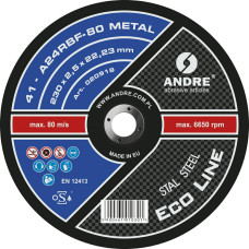 Andre TARCZA DO METALU 230 x 2,5mm METAL ECO LINE