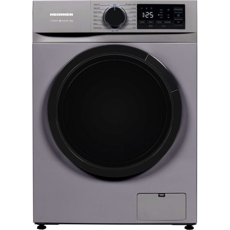 Veļas mazgājamā mašīna 8kg HWM-M814IVNSA+++ HEINNER