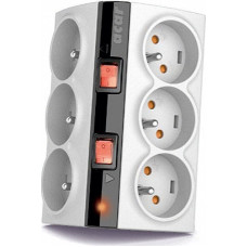 Acar Power strip Acar Smart overvoltage 6 sockets 1.5 m grey (W0155)