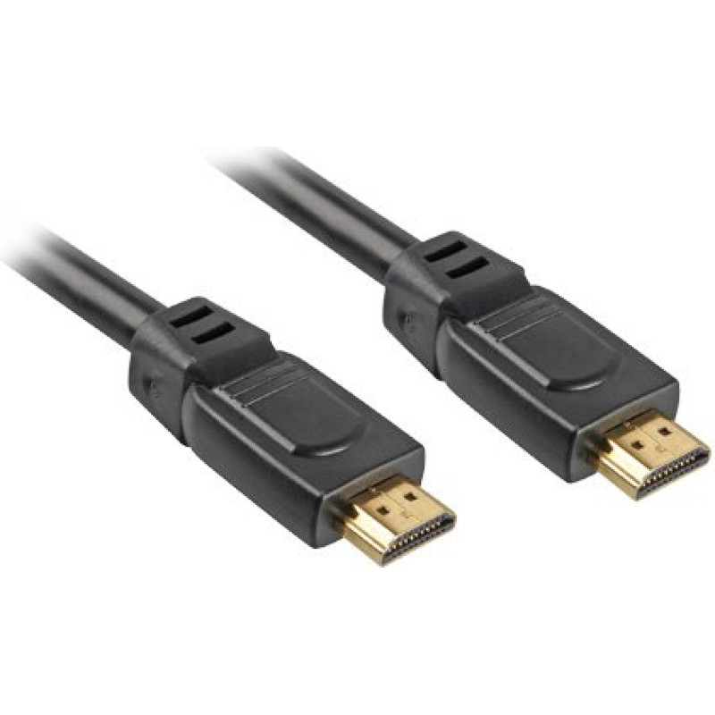 Sharkoon Adapter HDMI -> HDMI black 10m