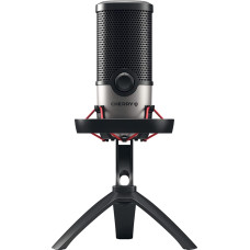 Cherry UM 6.0 Advanced, microphone (black/silver, USB-C, jack)