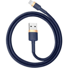 Baseus Cafule Lightning cable 1.5A 2m (Gold+Dark blue)