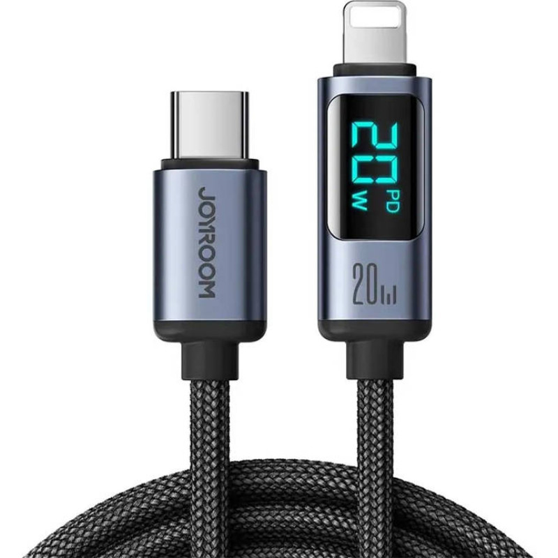 Joyroom Prism Lightning 1.2m USB Type C cable Joyroom S-CL020A16 (black)