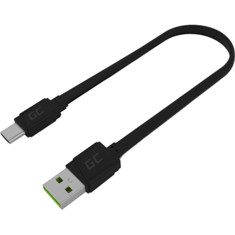 Green Cell Cable GCmatte USB-C flat 25 cm