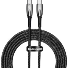 Baseus USB-C cable for USB-C Baseus Glimmer Series, 100W, 2m (Black)