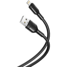 XO Cable USB to Lightning XO NB212, 2.1A 1m (black)