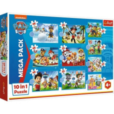 Trefl Puzzle 10in1 Reliable Paw Patrol team