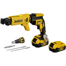 Dewalt WKRĘTARKA DO PŁYT KARTONOWO - GIPSOWYCH 18V 30Nm 2 x 5,0Ah LI-ION BRUSHLESS TSTAK +DCF6201