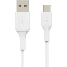 Belkin Cable PVC USB-C to USB-A 15 cm White