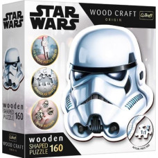 Trefl Puzzle 160 pieces Wooden contour puzzle Stormtrooper Helmet