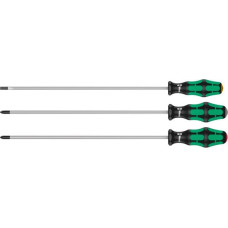 Wera 335/350/355/3 Screwdriver Set Kraftform Plus, 300mm Blades